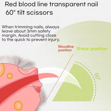 2-в-1 LED-ріжучий інструмент для догляду за кігтями для безпечного догляду за кігтями без страху, ножиці для собак зі світлом, захист безпеки, тиха робота, гострі, для середніх і маленьких собак і котів (білий)