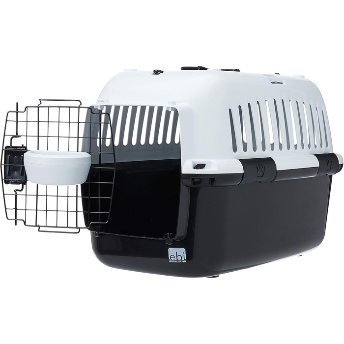 Транспортний бокс для тварин Europet Bernina TFD XL 57x38x38 см, антрацит