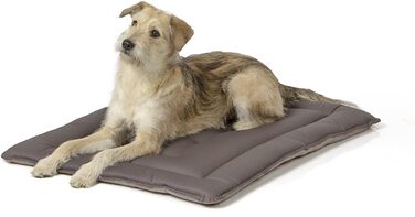 Килимок для собак Wallace & Jones Wendedecke: легко миється, до 95°C, з підкладкою, для дому та вулиці, XL, 90 x 70 см, сірий