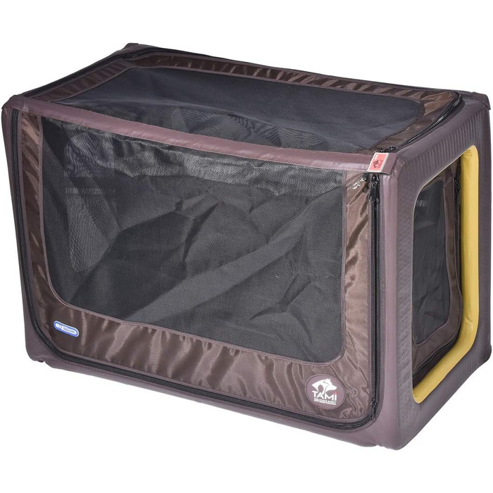 Транспортна переноска для собак Tami Backseat L: переноска-клітка для автомобіля, автотранспортна переноска для собак, переноска для собак, клітка для собак
