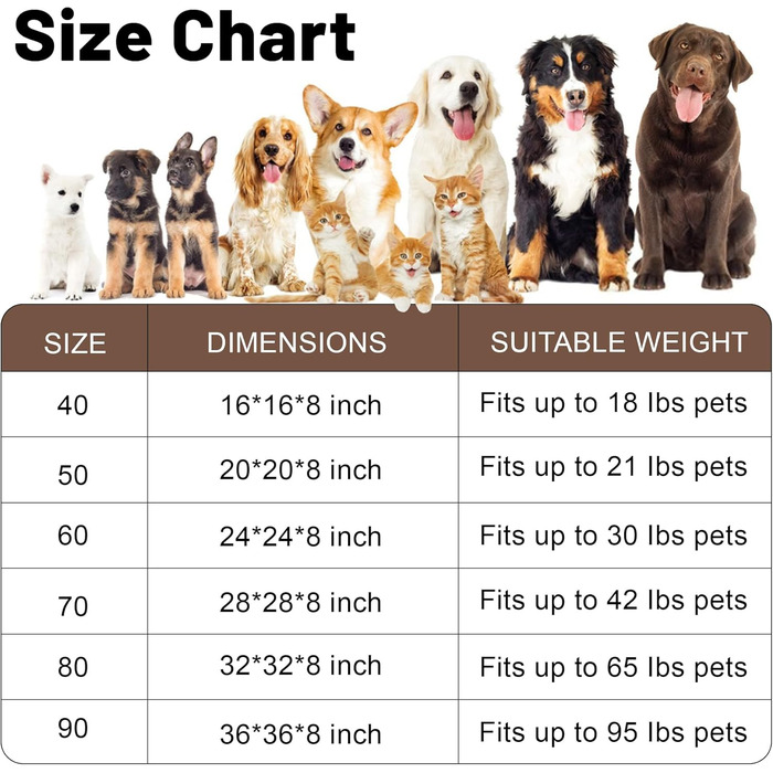 М'яке ліжко для собак, затишне, антистрес, машинного прання, для маленьких собак, миле, пухнасте, 40 см, до 7 кг, зручне (Хакі)