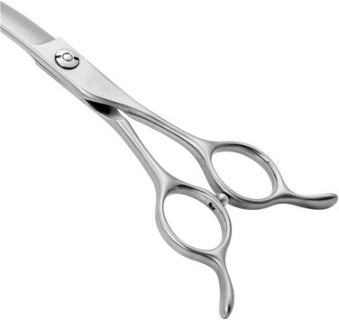 Професійна вигнута ножиці для грумінгу собак 7.0 дюймів (45°) з японської сталі 440C