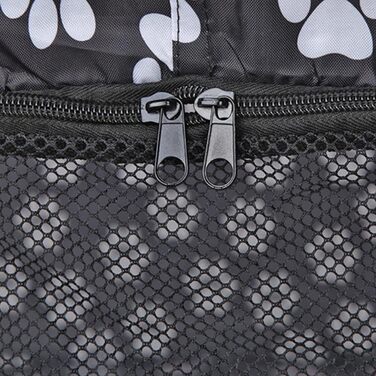 Переносне ліжко для домашніх тварин YPREWY: складана переноска для собак та котів, для маленьких собак та цуценят, прямокутна модель, з двома блискавками