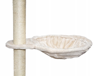 Високий когтеточка-комплекс із лежаком та стовпчиком для кігтів, вежа Pet HOBBY 101 — 160 см