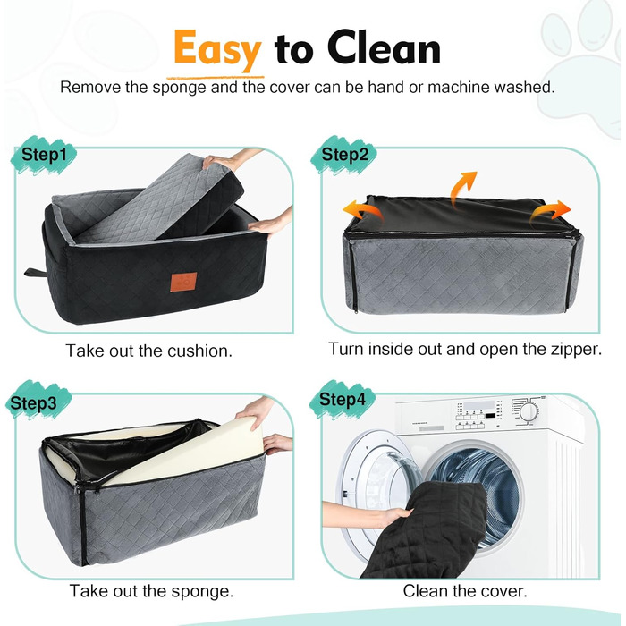 Автокрісло для собак великих та середніх порід (до 25 кг) з м'яким кріслом та 2 ременями безпеки (чорний/сірий)