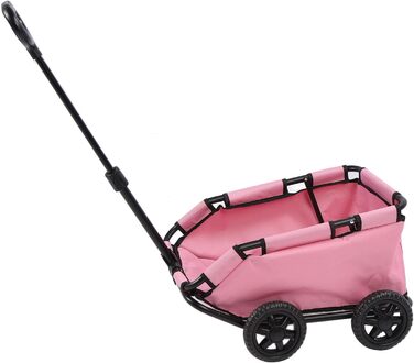 Візок для собак Ejoyous - візок-будка для маленьких собак та котів, складна конструкція, 4 колеса, до 12 кг