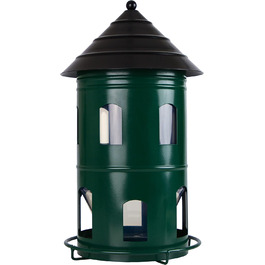 Годівниця для птахів Wildlife Garden WG327, зелена, металева, велика