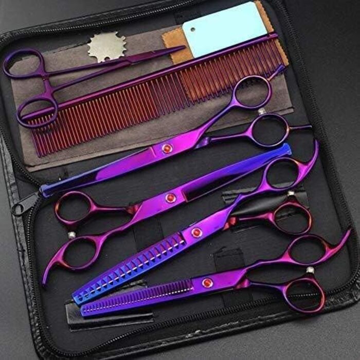 Набір професійних ножиць для грумінгу собак та котів, 7 дюймів