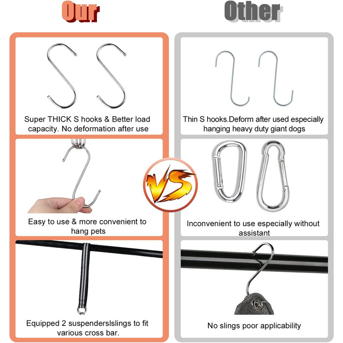 Набір для догляду за тваринами: лежанка-гамак, інструмент для стрижки кігтів, нашийник для грумінгу, фіксатор, петля для грумінгу, дихаюча сумка для тварин, помічник для маленьких тварин, догляд за кігтями (чорний, 5 шт.)
