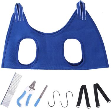Набір аксесуарів для грумінгу собак OLACD: 8 шт., м'яка, дихаюча, для маленьких тварин