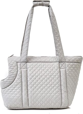 Сумка-переноска для собак маленьких порід: бавовняна сумка-переноска, легка зимова переноска для котів та собак, сірого кольору