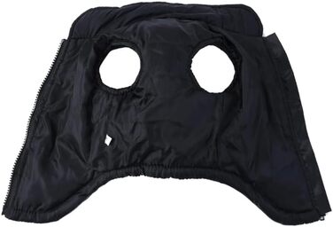 Водонепроникна тепла куртка для собак, відбиваючі елементи, D-Ring, блакитна, розмір M