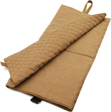 Килимок для собак Paws&Co: складний, портативний, 100x65 см (L, Коричневий)