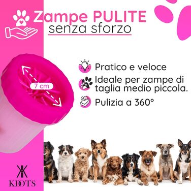 Силіконовий очищувач лап для собак, аксесуари для малих та середніх порід