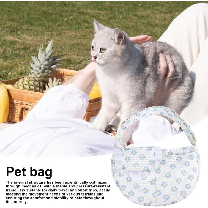 Транспортна сумка для котів та собак, переноска для тварин | Дихаюча, легка, безпечна переноска для вигулу, подорожей та перевезення