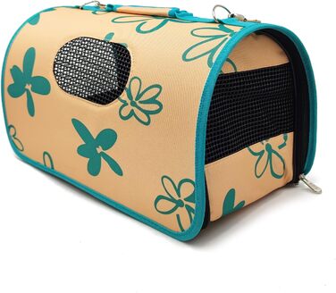 Сумка-переноска для собак, котів та інших тварин BPS: зручна та стильна переноска для вашого улюбленця (43.5x25x25 см, блакитний, зелений, червоний, чорний, сірий)