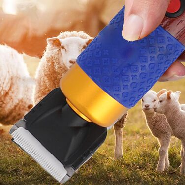 Машина для грумінгу собак з товстим хутром, безшумна, акумуляторна, вологостійка, з нержавіючою сталлю, для домашніх тварин, з EU-штекером