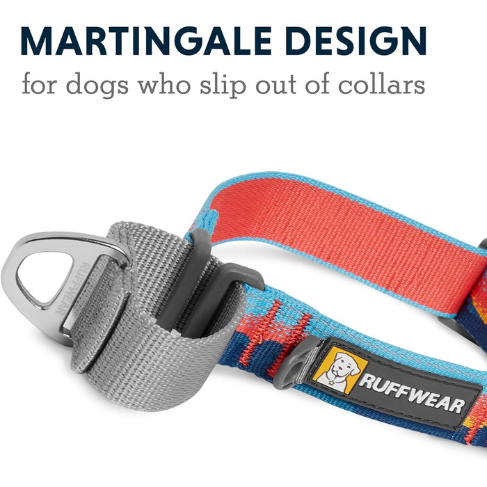 Нашийник для собак RUFFWEAR Web Reaction Blue Dusk 20-23''