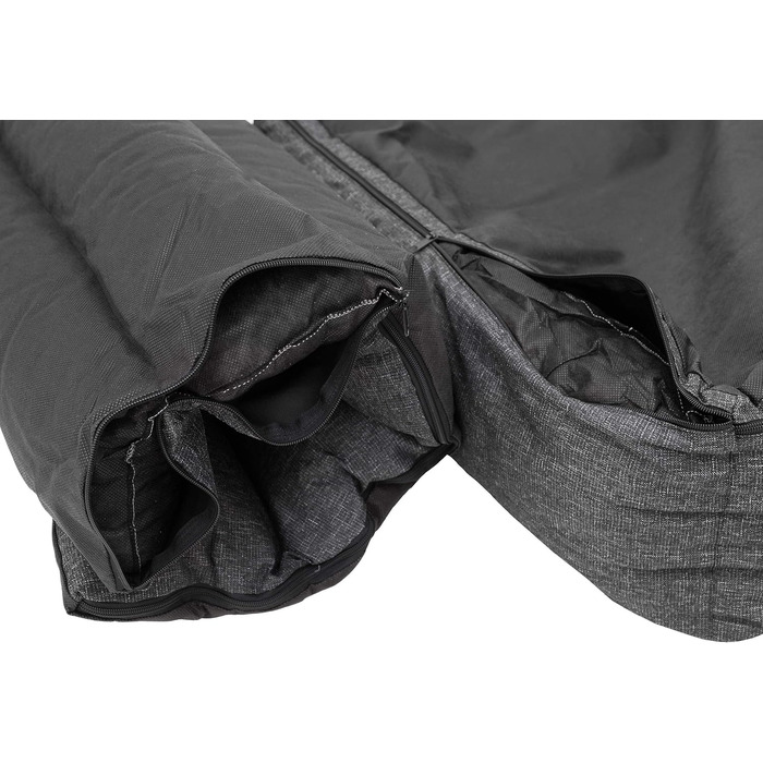 Крісло-ліжко для собак XL 85x65 см, чорне. М'яке лежання для вашого улюбленця