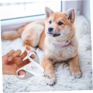 Кліпер для обрізання кігтів домашніх тварин BESPORTBLE - 2 шт. Ефективний інструмент для собак та котів. Ергономічний, портативний, для точного обрізання.