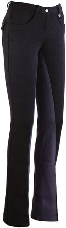 Джoдури жіночі Lazura Vollbesatz для верхової їзди, комфортні, 3 кольори, розмір 46, чорний/темно-сірий