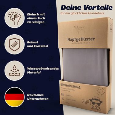 Килимок охолоджуючий для собак NALA, розмір S (65x50x1 см)