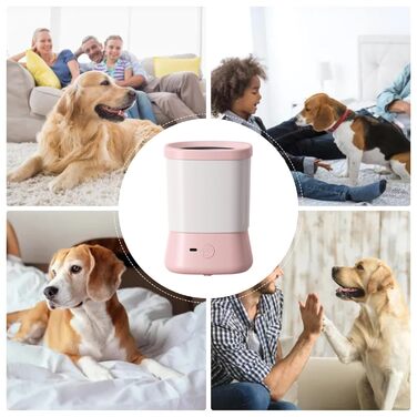 Автоматичний очищувач лап для собак Weqizuerqi | 2-ступенева очистка, аксесуар для догляду, ідеально для подорожей, дому, прогулянок, активного відпочинку