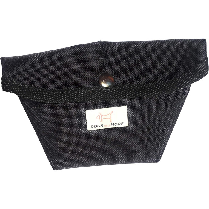 Сумка для ласощів/корму ручної роботи (Чорний) - німецька якість