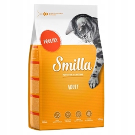 Беззерновий сухий корм для дорослих котів Smilla з куркою, 10 кг