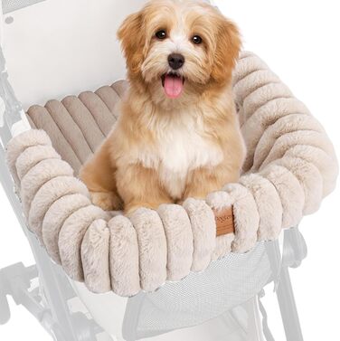 Підкладка для візка для собак/дітей - тепла, м'яка, миється | З магнітною застібкою для дому, подорожей, котів, цуценят, всередині та зовні