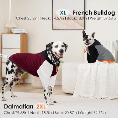 Теплий капюшонний светр AOFITEE для великих собак, рожевий, розмір L (XXX-Large, сірий)