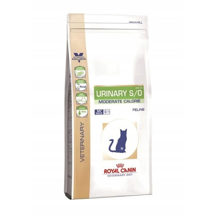 Сухий корм Royal Canin Veterinary Diet Urinary S/O Moderate Calorie для котів, 9 кг