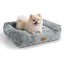 Крісло-лежанка для собак та котів Nobleza, 55x45x20 см, м'яке, знімний чохол, антиковзаюче дно