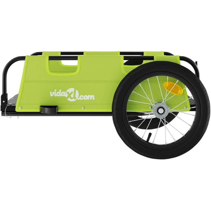 Фahrradanhänger (причіп для велосипеда) BaraSh – зелений, Oxford-тканина, для собак