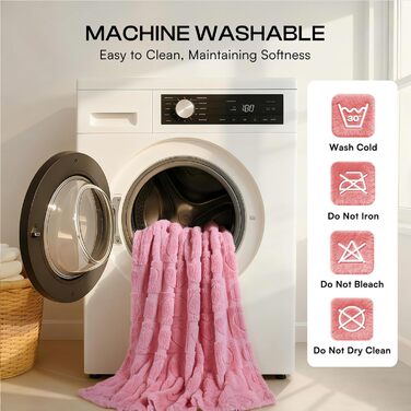 Плед для собак та котів Luciphia, 2 шт., рожевий, 145x102 см (57x40 дюймів), washable