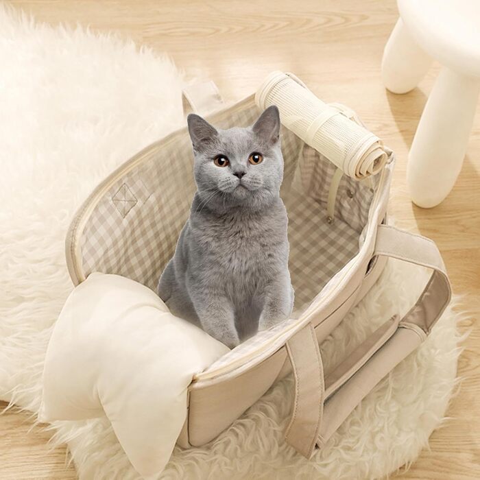 Транспортна сумка для собак та котів | Легка переносна сумка для маленьких та середніх тварин | для подорожей, до ветеринара, на прогулянку