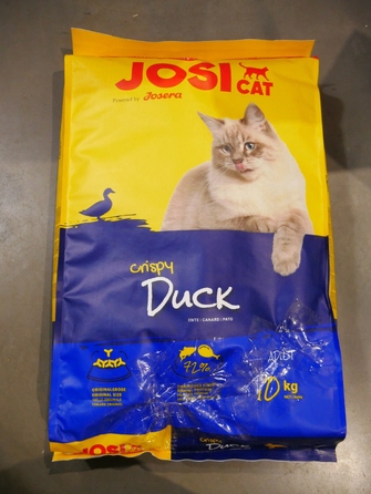 Сухий корм для котів Josera JosiCat Crispy Duck з качкою, 10 кг