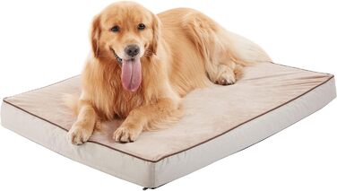 Ліжко для собак Memory Foam, розмір L, сіре