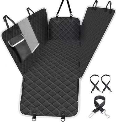 Захист для заднього сидіння автомобіля BMW 5er Touring (F11) 2013-2017 | Килимок для собак, стійкий до подряпин та вологи | З боковинами та оглядовим вікном