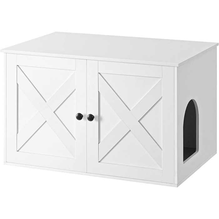 Будиночок-туалет для котів Feandrea – Стильна шафа-укриття для лотка, 80x53x50 см