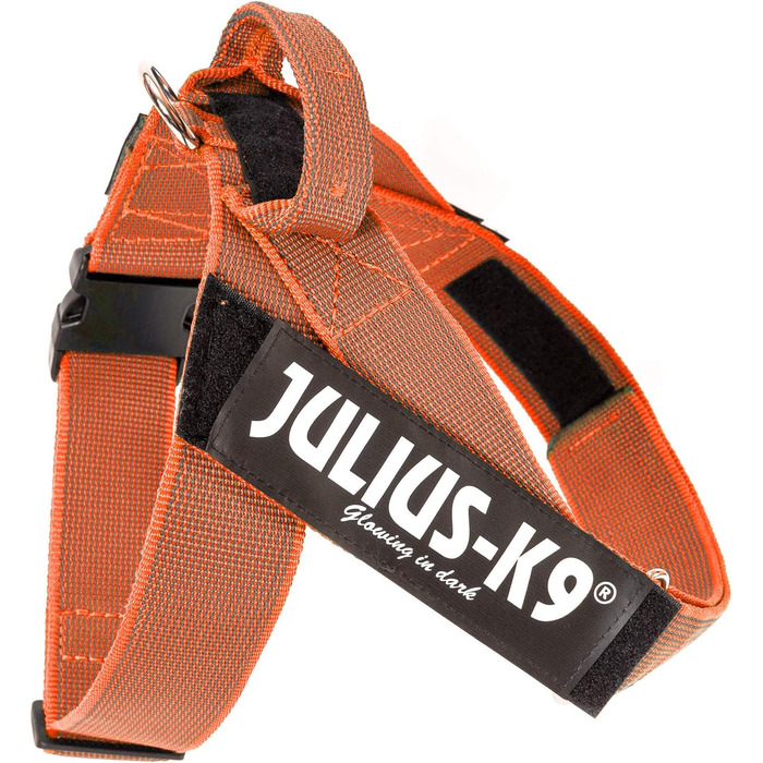 Шлея Julius-K9 Color & Gray для собак, нейлон, регульована