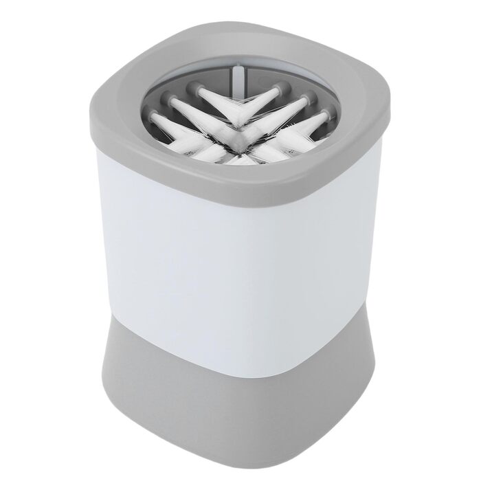 Автоматичний очищувач та масажер для лап собак Asixxsix, USB, 2 швидкості, 360° обертання, для собак малих та середніх порід