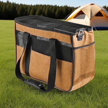 Сумка-переноска для собак маленьких порід | Оранжева сумка-переноска для подорожей, кемпінгу та прогулянок