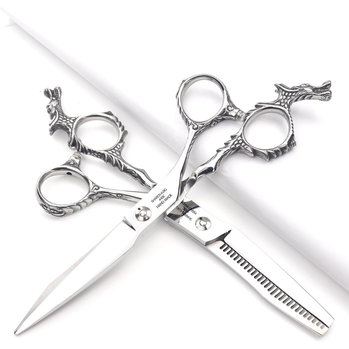 Професійні ножиці для перукарів Silber 440C, висока твердість, 6 дюймів (2 шт.)