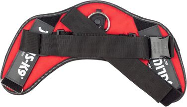 Шлейка Julius K-9 IDC Powergeschirre з індивідуальним написом, для собак маленької, середньої та великої породи, 16IDC+CUSTOMP-ANT (Червона)