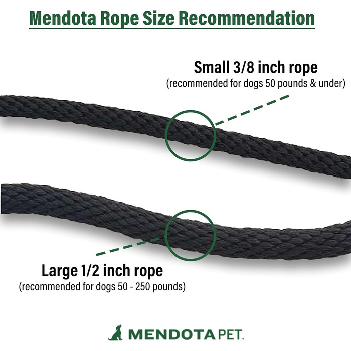 Повідок для собак Mendota Pet Snap, плетений, помаранчевий, 1,27 см × 1,22 м