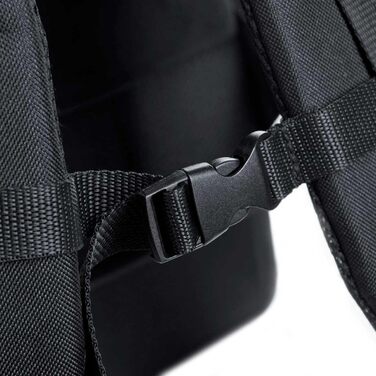 Чорна сумка-рюкзак HUNTER Miles, 45 x 22 x 45 см