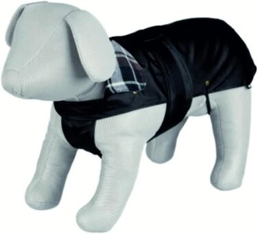 Водонепроникний дощовик для собак TRIXIE 'Paris', чорний, розмір S (36 см)