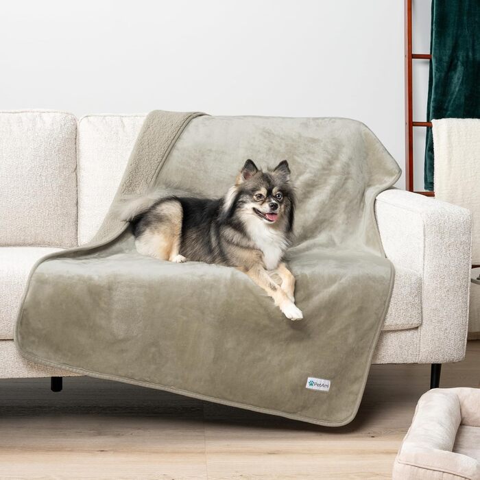 Водонепроникний килимок для собак PetAmi, 60x80 см, рожевий, для великих і середніх собак, миючий, двосторонній, для цуценят та котів