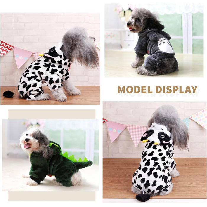 PETCUTE Зимовий теплий одяг для собак, куртка з мультмалюнком, одяг для маленьких, середніх та великих собак, пуловер для собак з кнопками, підходить для Лабрадора, Чихуахуа, Французького бульдога, XL, смугастий